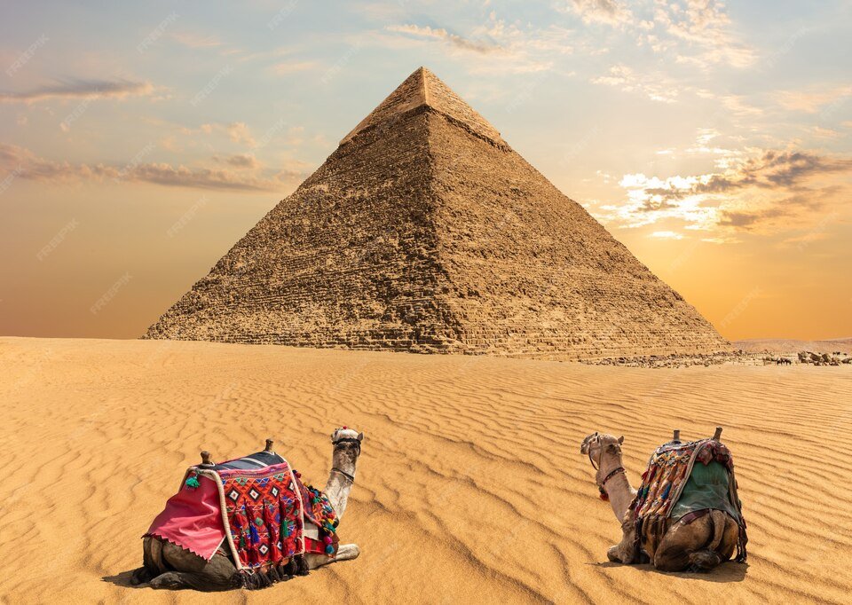 the Pyramids